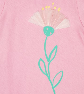 Bebé - vestido en jersey de algodón estampado | Il Gufo