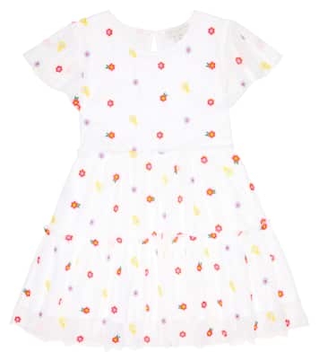Abito in jersey con ricami | Stella McCartney Kids