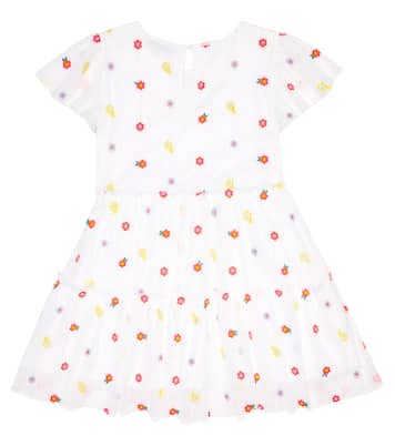 Abito in jersey con ricami | Stella McCartney Kids