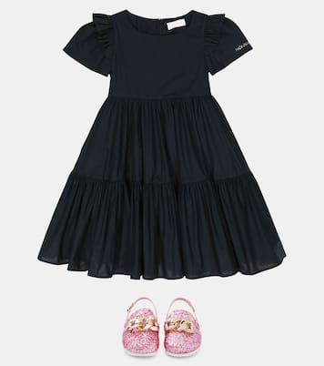 Kleid Capri aus Baumwollpopeline | Monnalisa