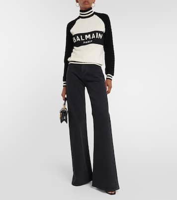 Jersey Monogram mezcla de lana y algodón | Balmain