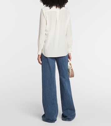 Camicia in seta con fiocco | Chloé