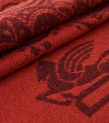 Paisley wool and cashmere throw | Etro