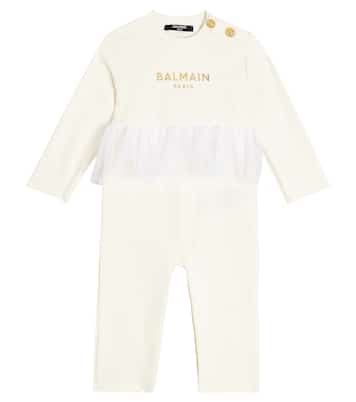 Baby - Tutina con logo | Balmain Kids