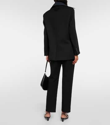 Wool gabardine blazer | Prada