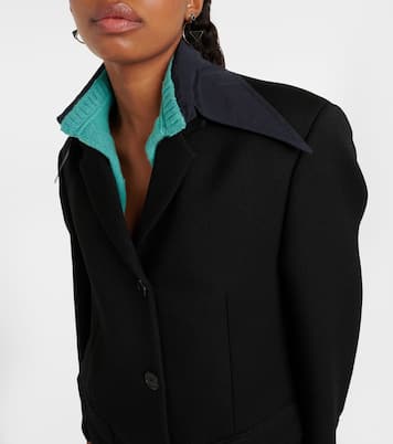 Wool gabardine blazer | Prada