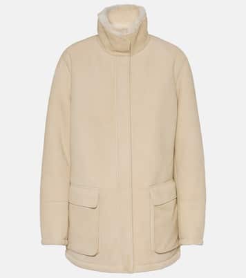 Giacca Voyageur in suede e shearling | Loro Piana