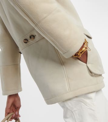 Giacca Voyageur in suede e shearling | Loro Piana