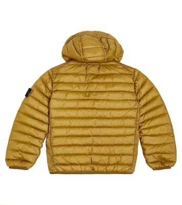 Compass down jacket | Stone Island Junior