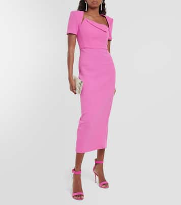 Wool midi dress | Roland Mouret