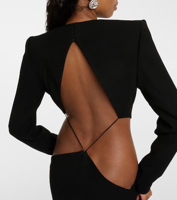 Robe longue en crêpe | Mônot