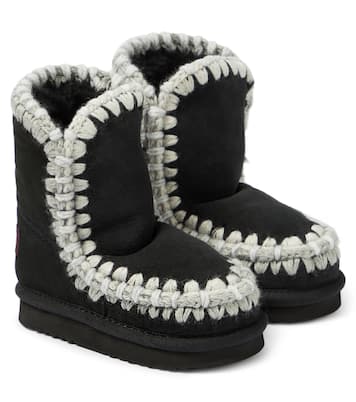 Stivali in suede con crochet | Mou Kids
