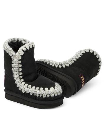 Stivali in suede con crochet | Mou Kids