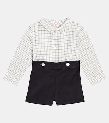 Bebé - set Arlo de camisa y shorts de algodón | La Coqueta
