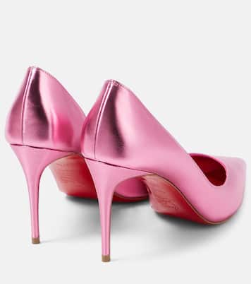 Pumps Iriza 85 in pelle metallizzata  | Christian Louboutin