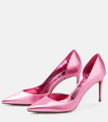 Pumps Iriza 85 in pelle metallizzata  | Christian Louboutin