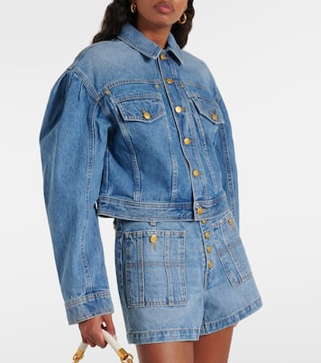 Chaqueta cropped Cosette de denim | Ulla Johnson