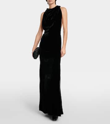 Velvet gown | Proenza Schouler