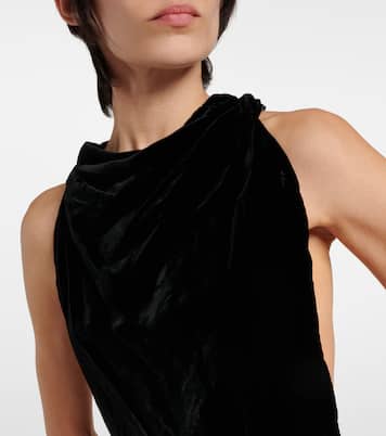Velvet gown | Proenza Schouler