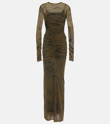 Bedrucktes Maxikleid aus Jersey | Blumarine
