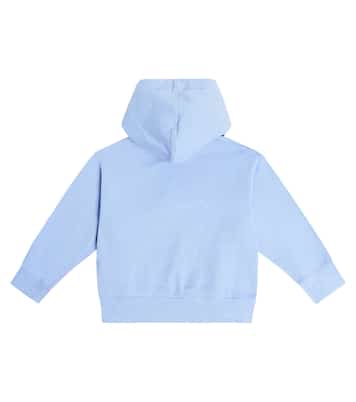 Sudadera con capucha de algodón con logo | Palm Angels Kids