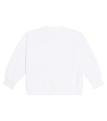 Sudadera de jersey de algodón con logo | MM6 Maison Margiela Kids