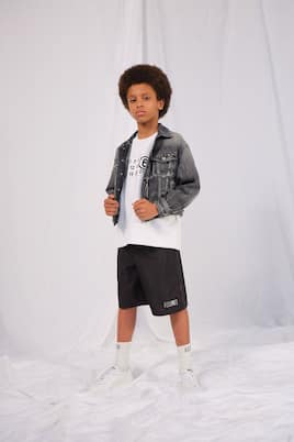 Sudadera de jersey de algodón con logo | MM6 Maison Margiela Kids