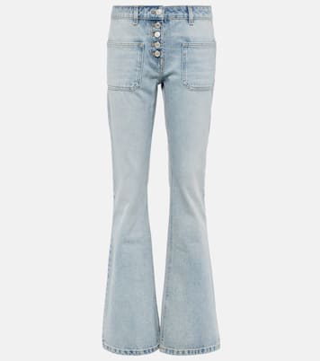 Jean bootcut à taille basse | Courrèges
