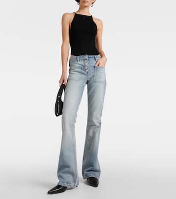 Jean bootcut à taille basse | Courrèges
