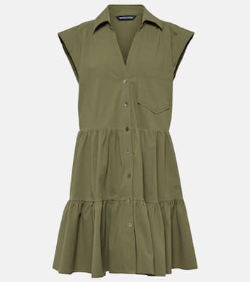 Trisha tiered cotton minidress | Veronica Beard