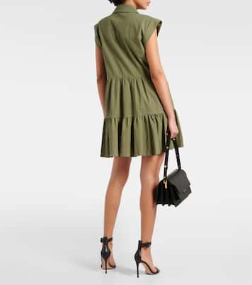 Trisha tiered cotton minidress | Veronica Beard