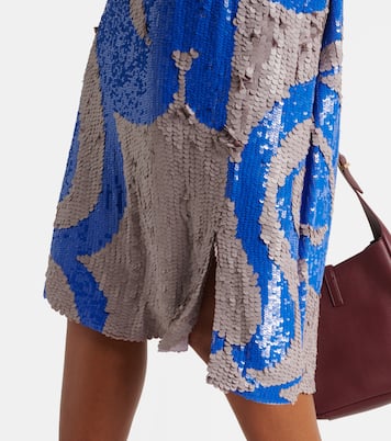 Gonna midi con paillettes | Dries Van Noten
