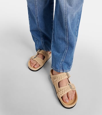 Sandalen Lennyo aus Veloursleder | Isabel Marant