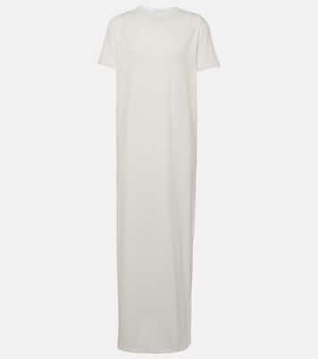 Robe longue Maya en coton mélangé | The Frankie Shop