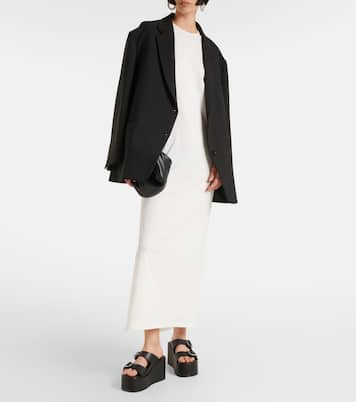 Robe longue Maya en coton mélangé | The Frankie Shop