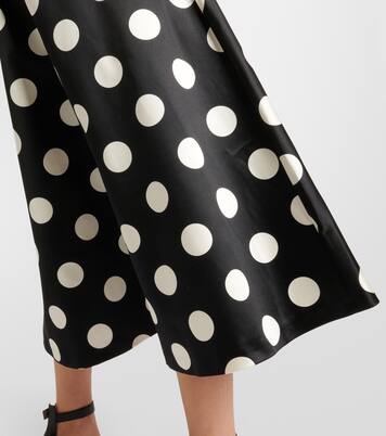 Falda midi Moneta de algodón y seda | Max Mara