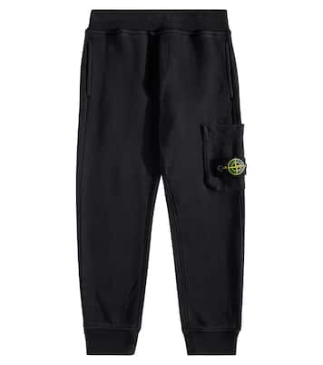 Pantalones deportivos de jersey de algodón | Stone Island Junior