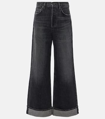 Dame high-rise wide-leg jeans | Agolde