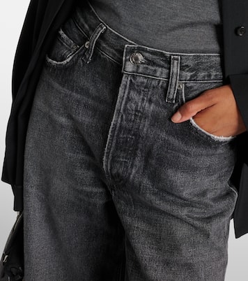 Dame high-rise wide-leg jeans | Agolde