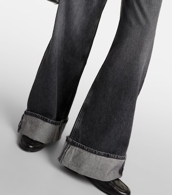 Dame high-rise wide-leg jeans | Agolde