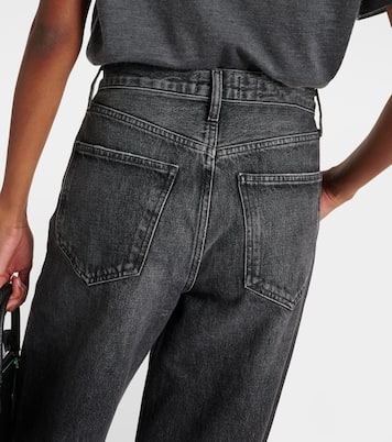Dame high-rise wide-leg jeans | Agolde