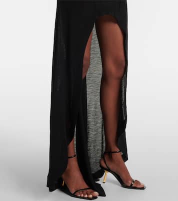Virgin wool maxi dress | Saint Laurent