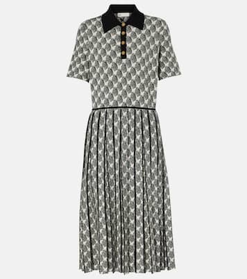 Nalfred jacquard polo dress | Tory Burch