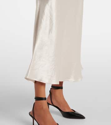 Novia - falda midi Alessio de satén | Max Mara