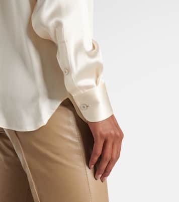 Blusa de charmeuse de seda | Tom Ford