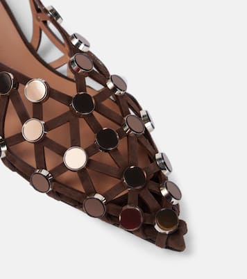 Ballerine slingback in suede | The Attico