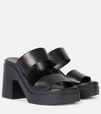 Next 110 leather platform mules | Clergerie