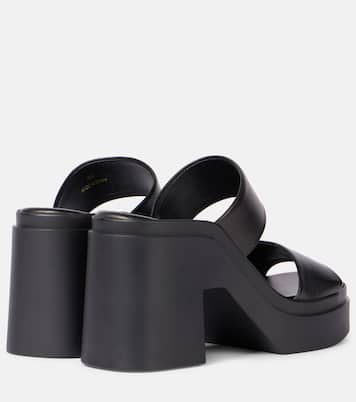 Next 110 leather platform mules | Clergerie