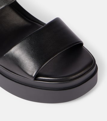 Next 110 leather platform mules | Clergerie