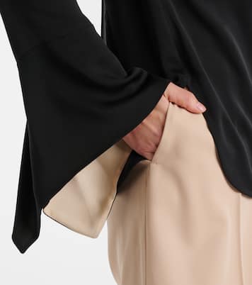 Pantaloni Pio in charmeuse di seta | Max Mara